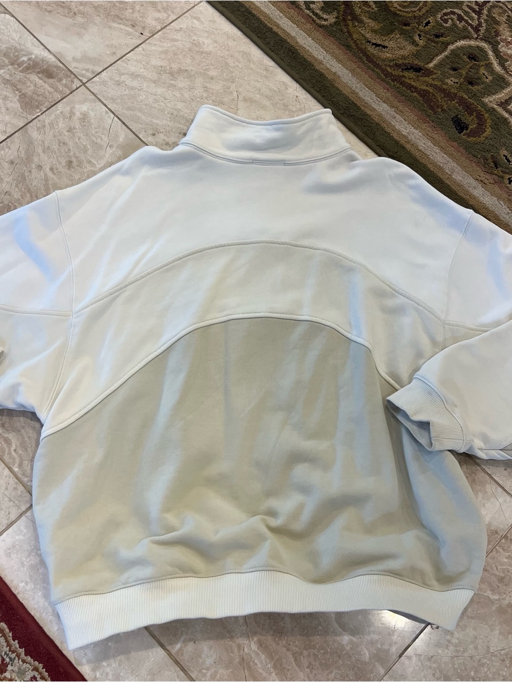 KITH x New York Knicks Hunter III Panelled Quarter Zip Sweater for Women - Picture 9 of 10